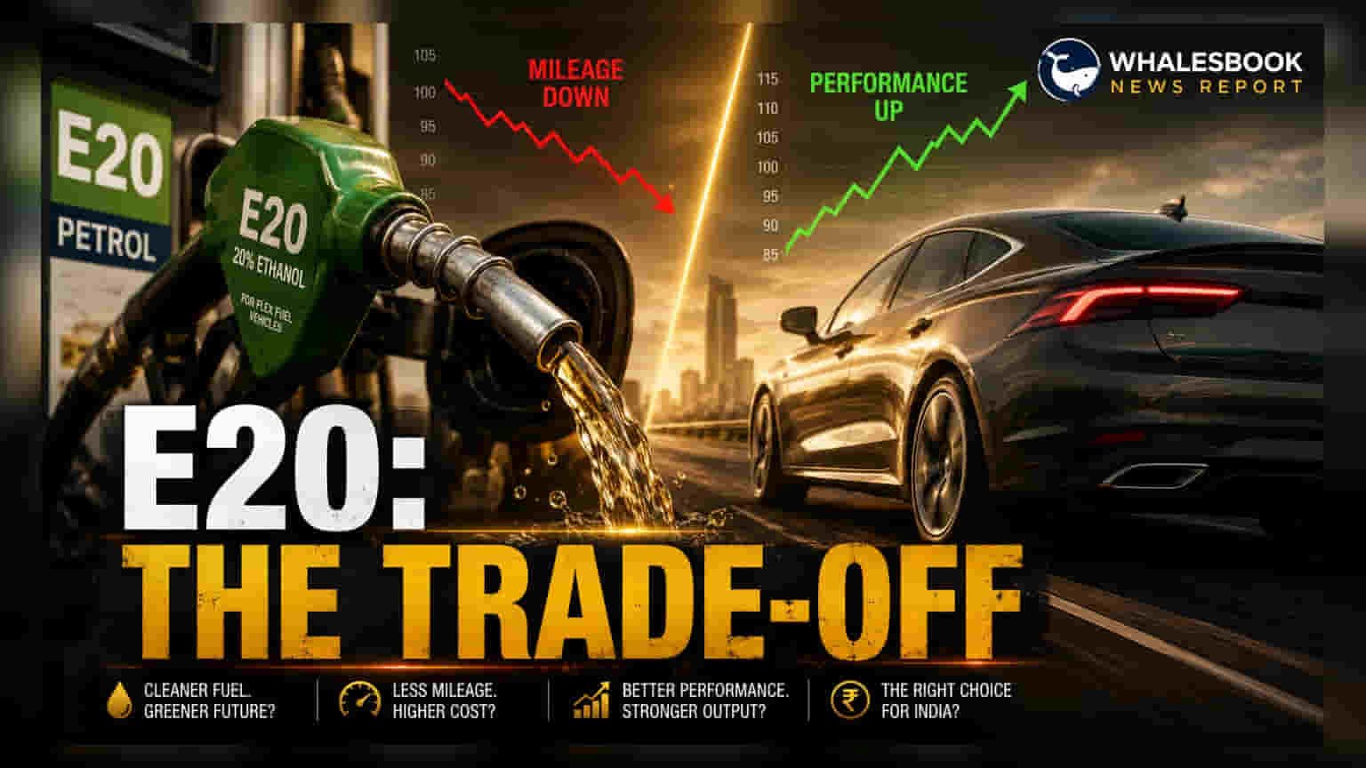 E20 Petrol Mileage Drop Confirmed; India Eyes E25 And Beyond