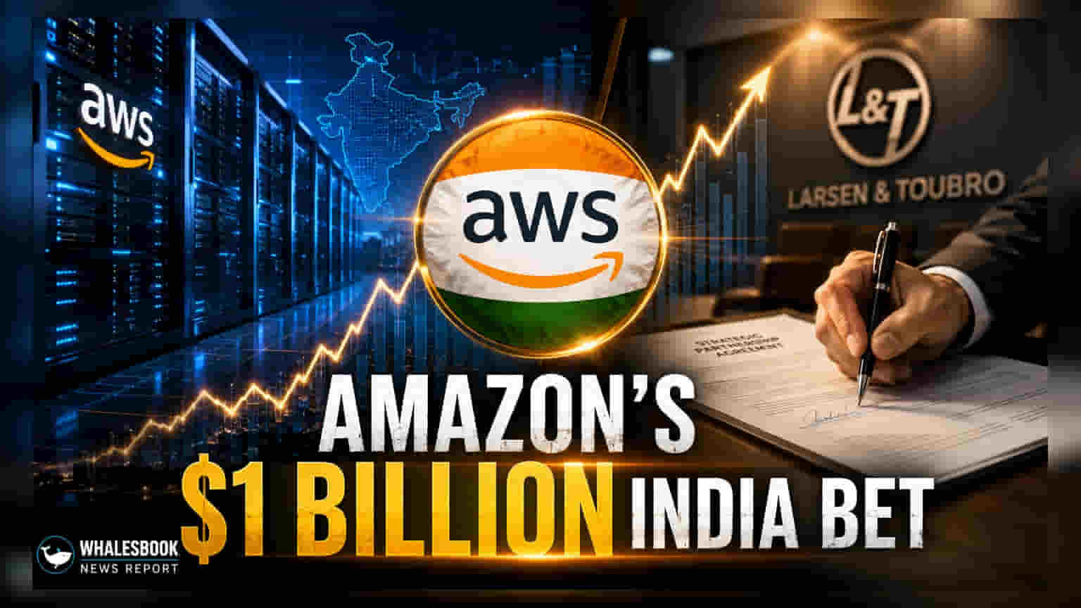 Amazon चा मुंबईत मोठा डाव! L&T कडून ₹650 कोटींना 4 एकर जमीन भाड्याने घेतली
