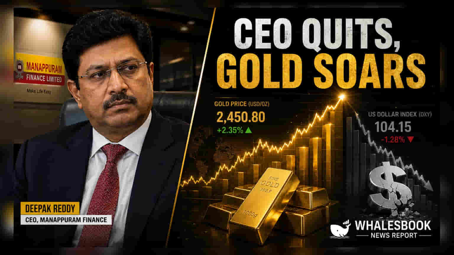 Manappuram Finance CEO Deepak Reddy Resigns; Exit Set for Dec 2026