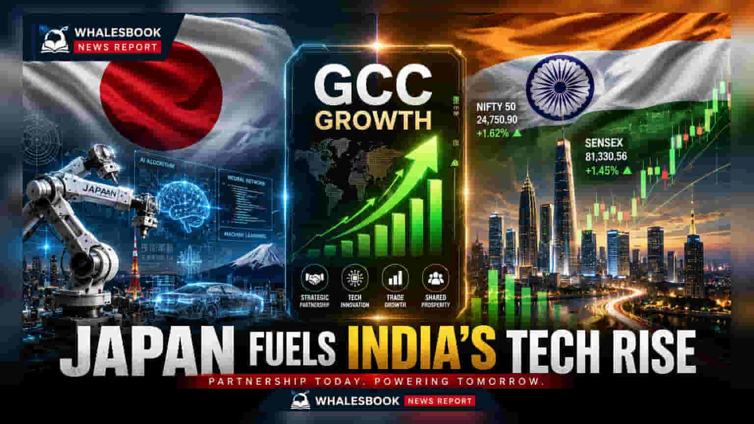 ஜப்பான் முதலீட்டில் இந்தியா ஜொலிக்கிறது: GCC துறையில் முதல் இடம்!
