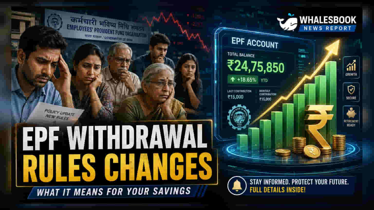 New EPF Rules Allow 75% Withdrawal: Key Changes Explained