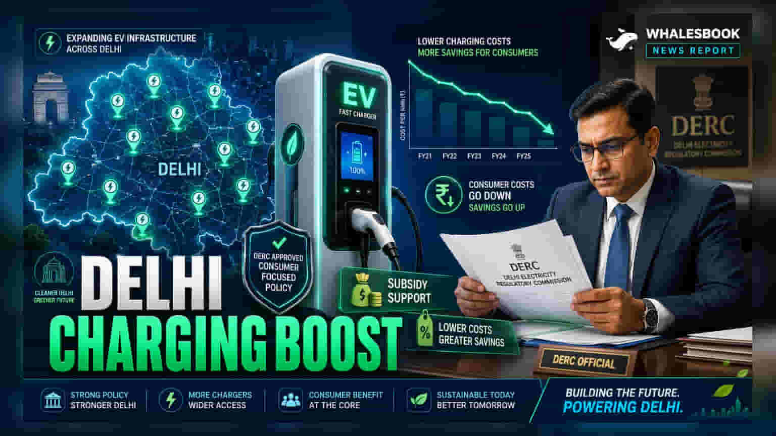 DERC Rules Boost Delhi EV Charging Under PM E-DRIVE