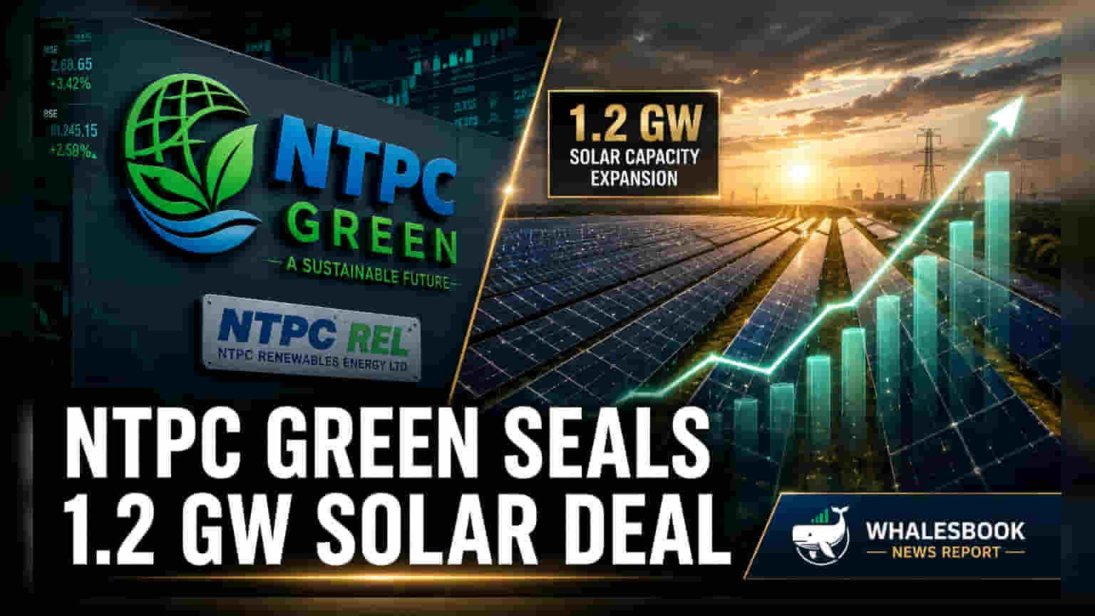 NTPC Green Inks 1,200 MW Solar Deal With PTC India