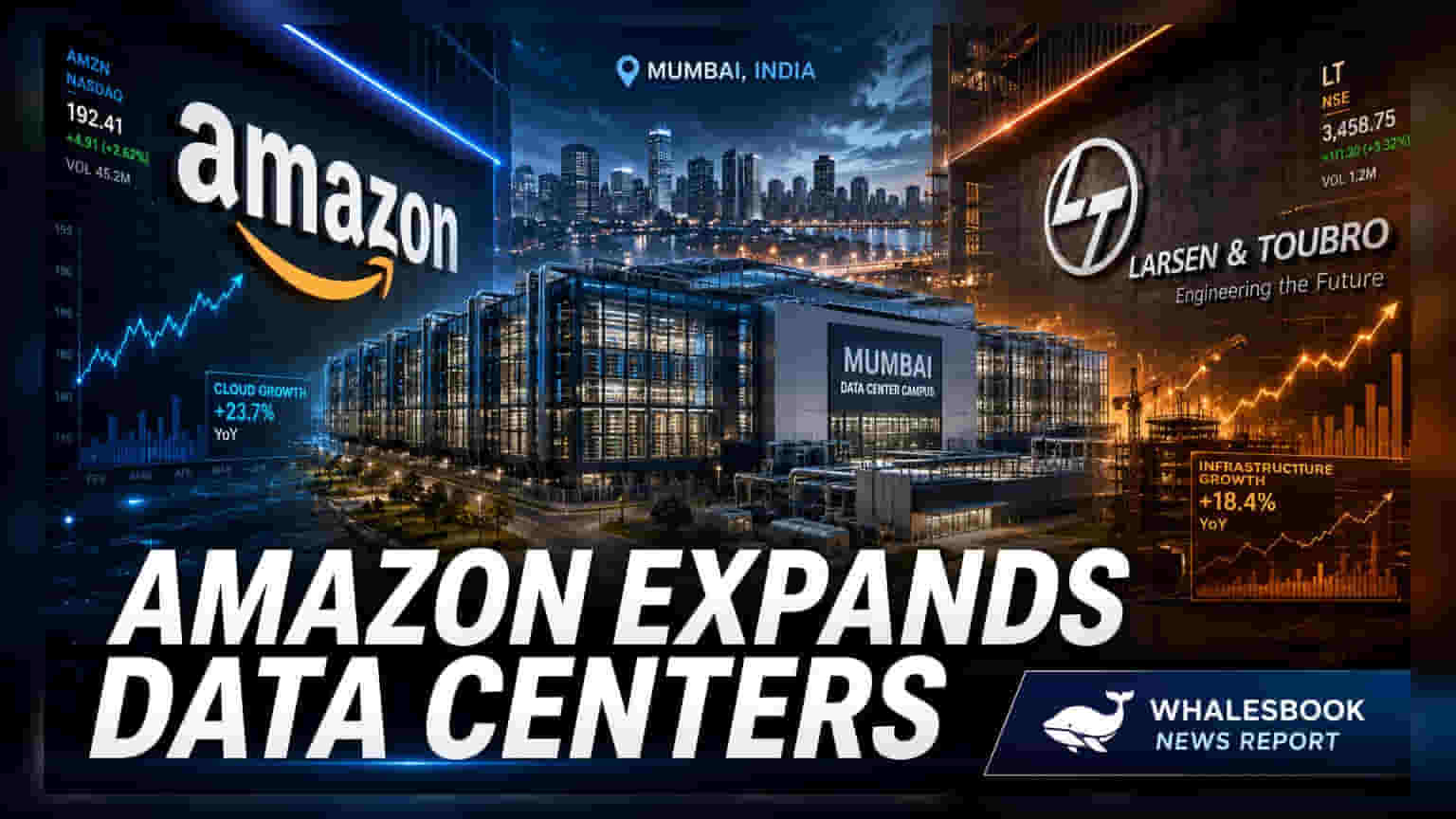 Amazon Leases 4 Acres in Mumbai from L&T for ₹650 Crore