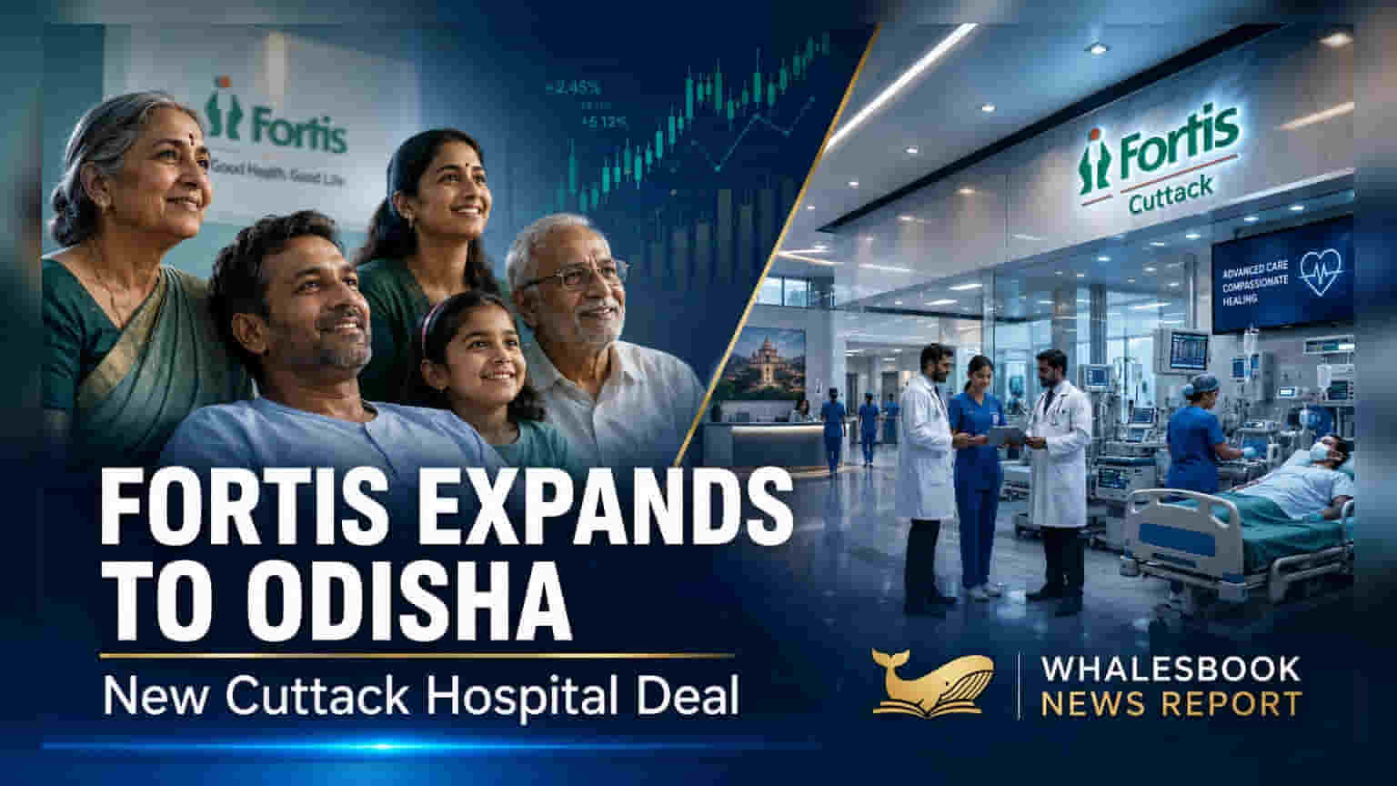 Fortis Healthcare Odisha मध्ये दाखल! कटक येथे 300 बेडचे रुग्णालय व्यवस्थापित करणार