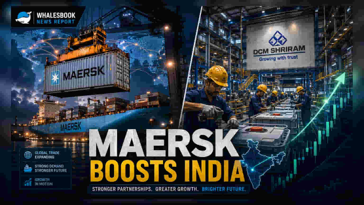 DCM Shriram Group ला Maersk कडून 1,000 कंटेनरची ऑर्डर; मेक इन इंडियाला चालना