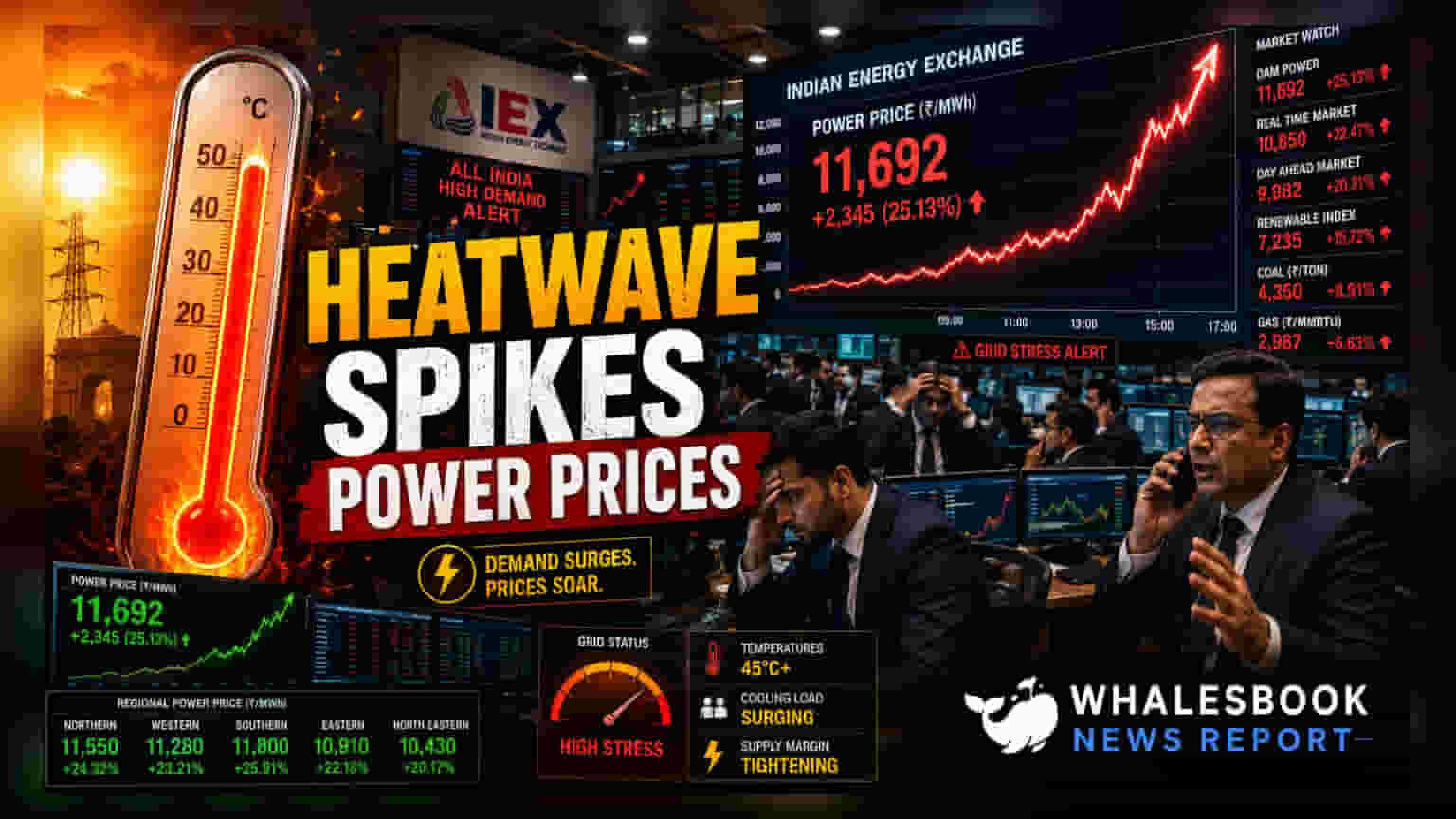 IEX పవర్ ట్రేడింగ్ వాల్యూమ్స్ Q1 లో **16%** జంప్.. కారణం ఇదే!