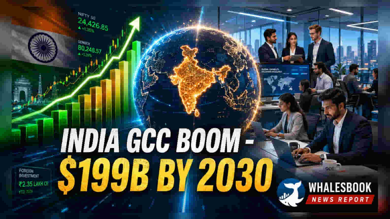 India GCC Sector Projected to Hit $199B Value by 2030