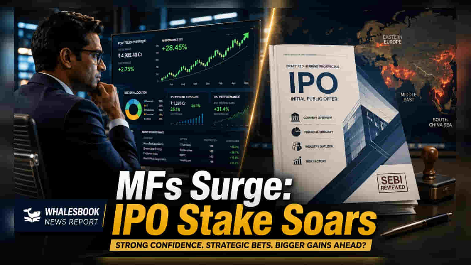மியூச்சுவல் ஃபண்டுகள் IPO-க்களில் முதலீடு அதிரடி உயர்வு! **32%** பங்குடன் புதிய யுக்தி