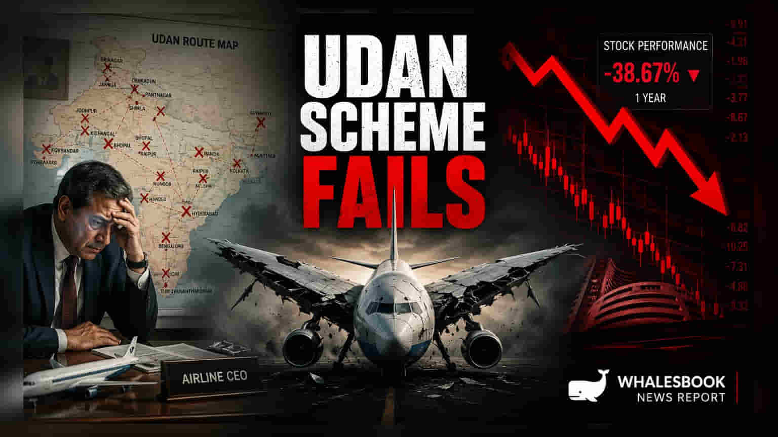 UDAN Scheme Faces Sustainability Hurdles As Half Of Routes Shut