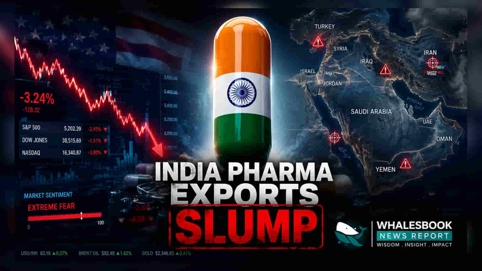 Indian Pharma Exports Rise 6.6% Despite US and WANA Slump