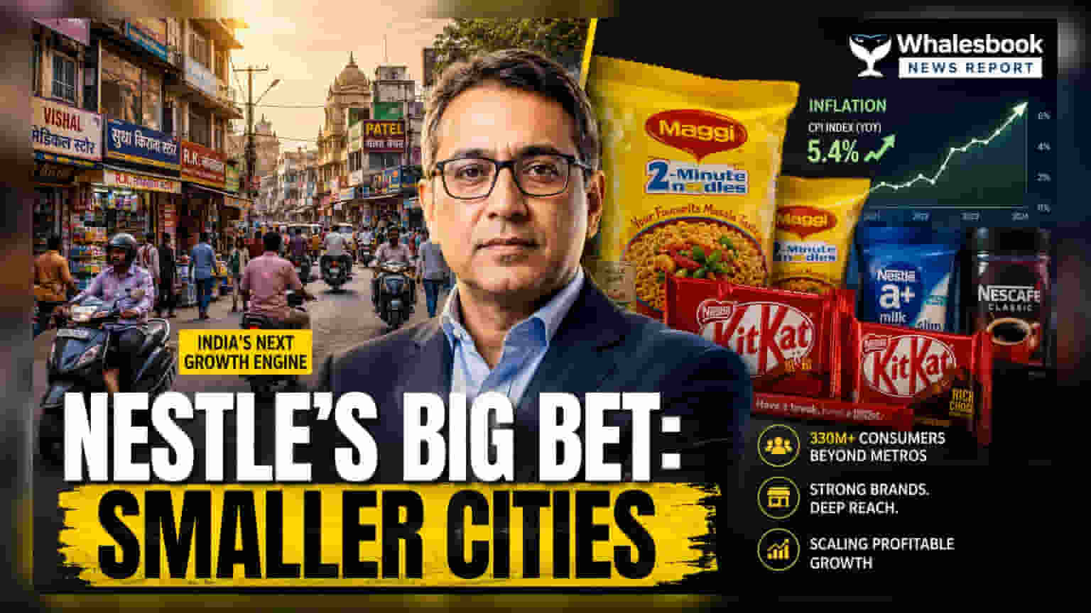 Nestle India Targets Tier-2, Tier-3 Growth Amid Inflation