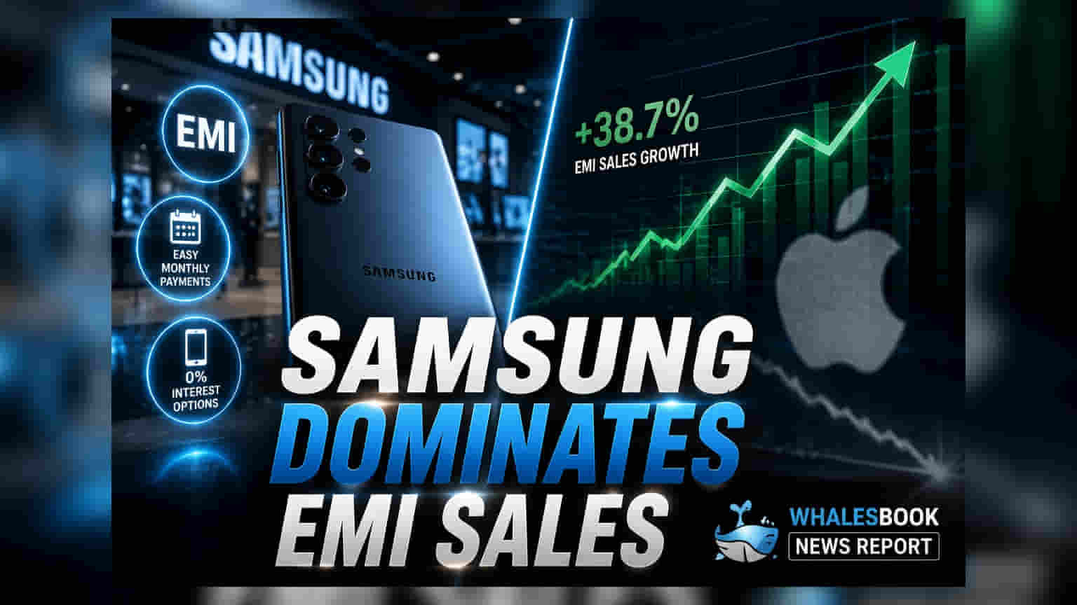 Samsung ची भारतात EMI वर स्मार्टफोन विक्रीत आघाडी! Apple, Vivo मागे