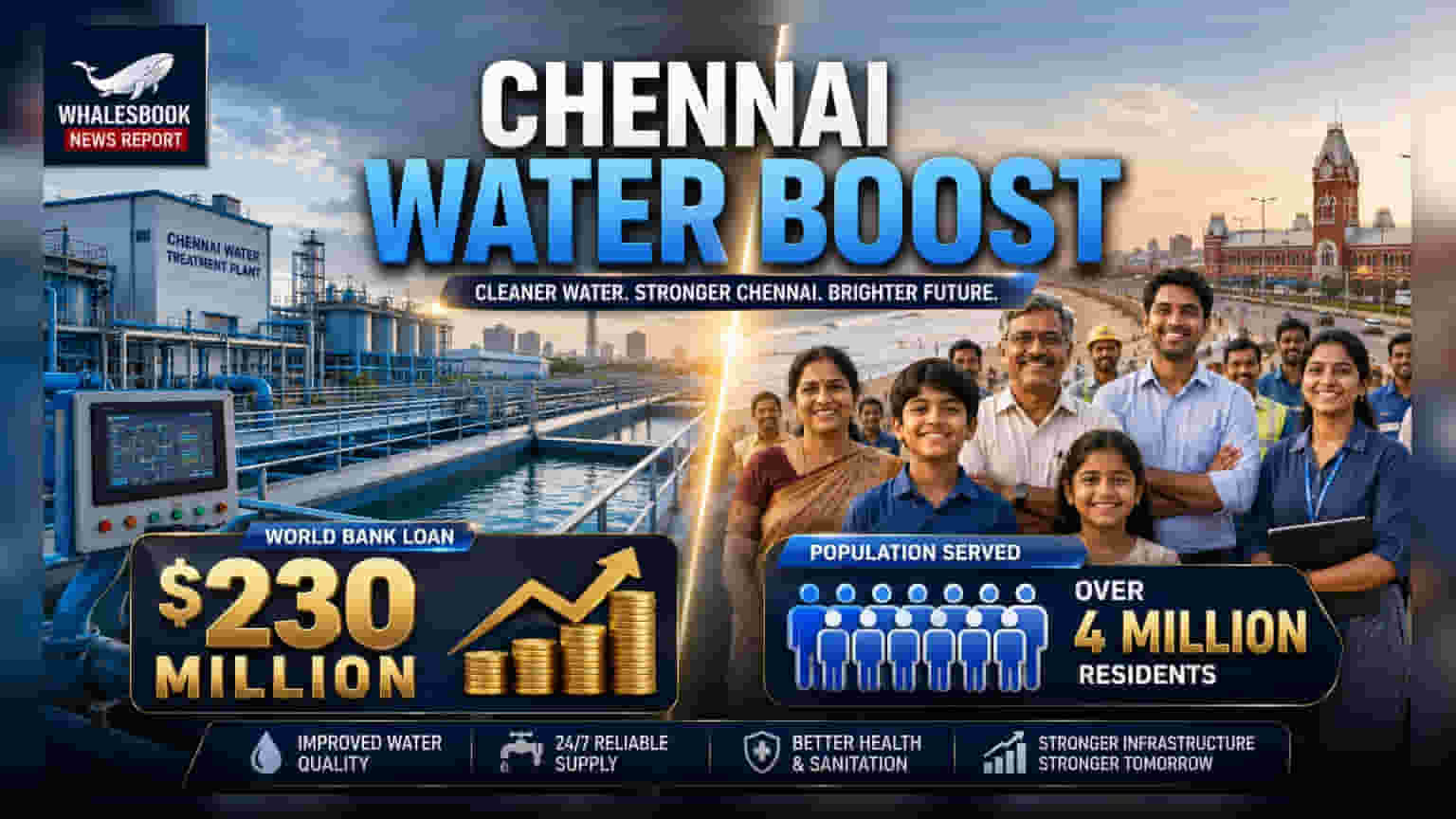 ADB Approves $230 Million Loan for Chennai Water Project
