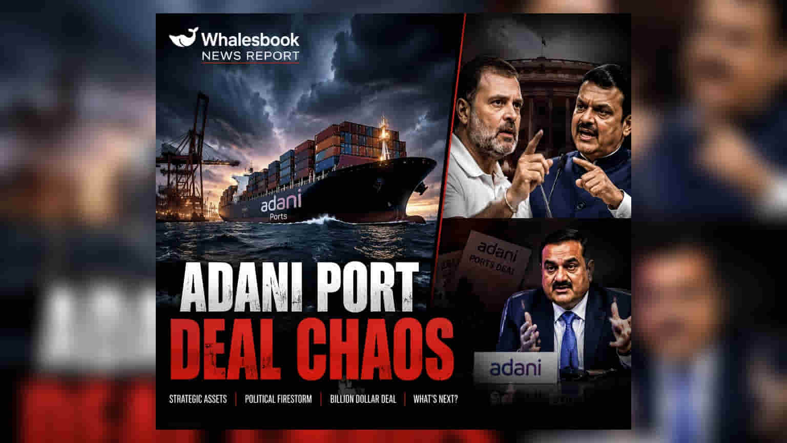 Adani Ports' 49% Stake Sale at Vizhinjam Faces Political Hurdles