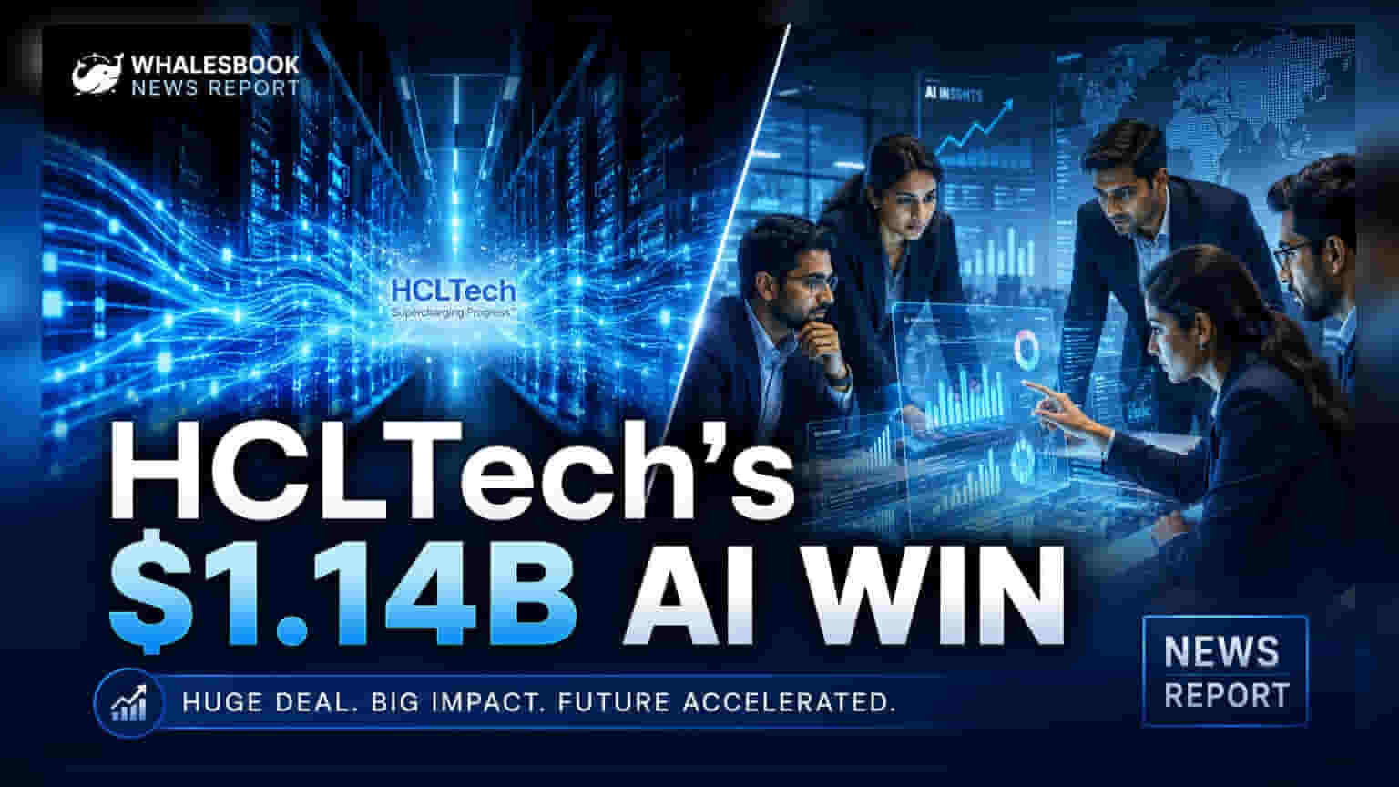 HCLTech Wins $1.14 Billion AI Deal for 7-Year Term