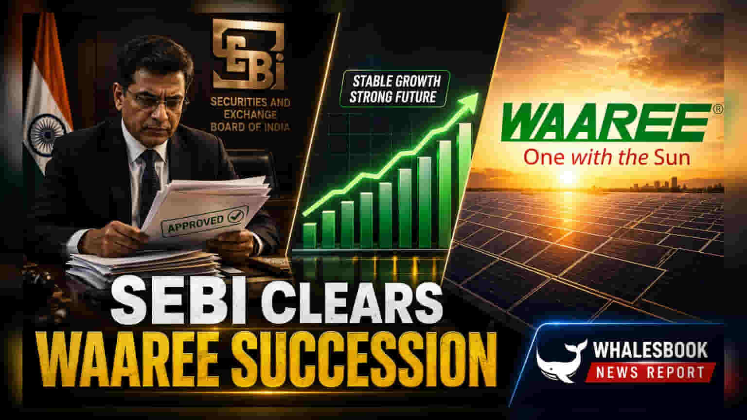 SEBI Exempts Waaree Energies Promoter Trust From Open Offer