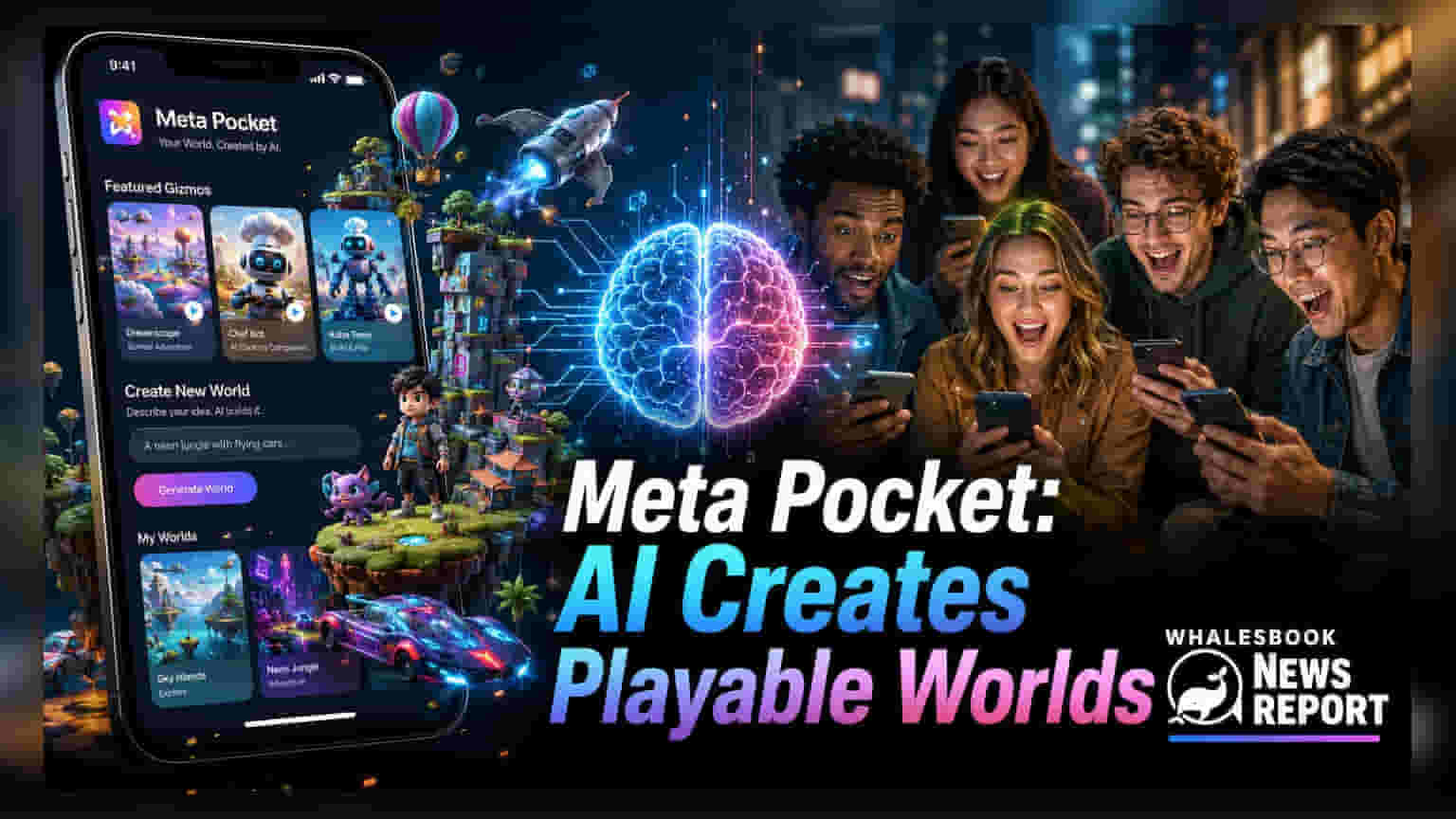 Meta Launches 'Pocket' AI App to Turn Text Into Interactive Gizmos