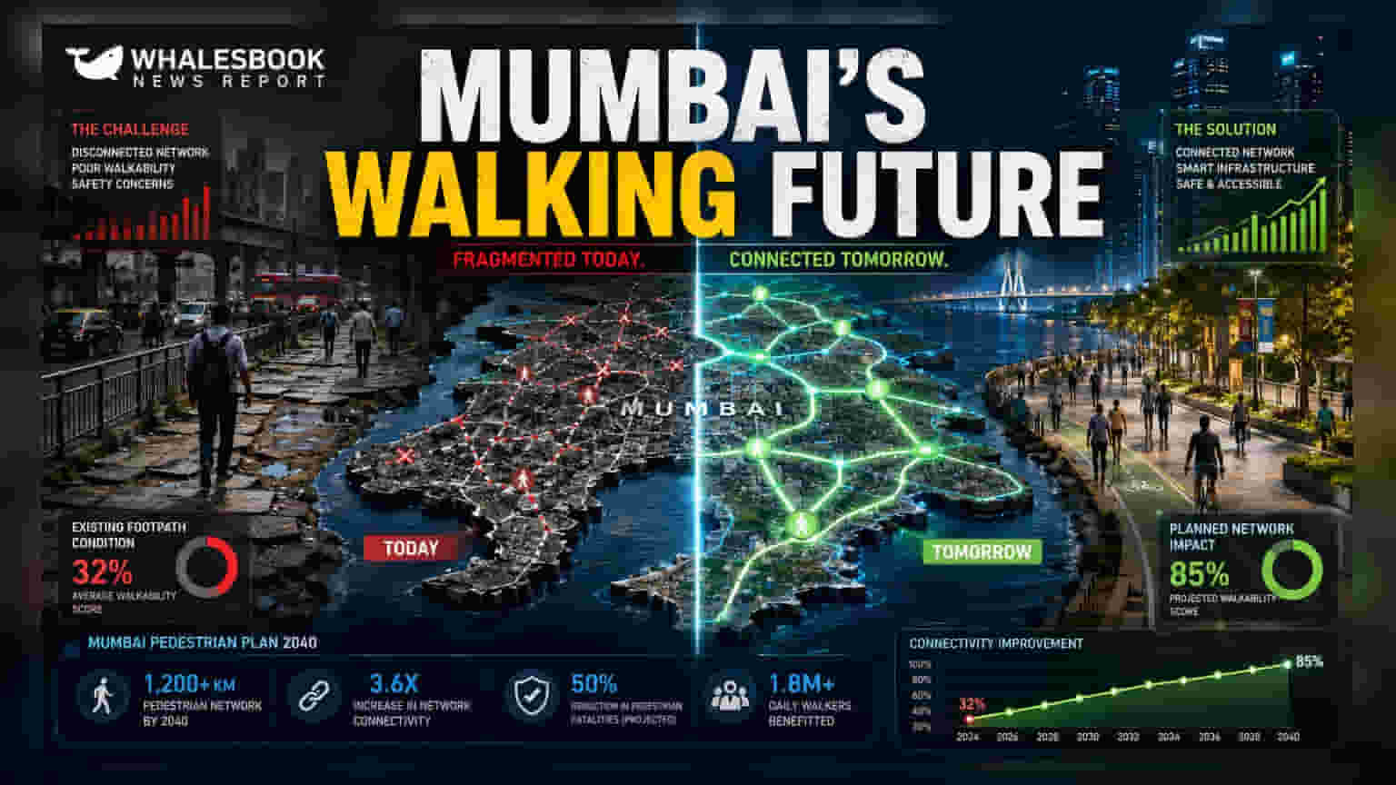 BMC चे मिशन : मुंबईसाठी देशातील पहिला 'पेडस्ट्रियन मास्टर प्लॅन' तयार!