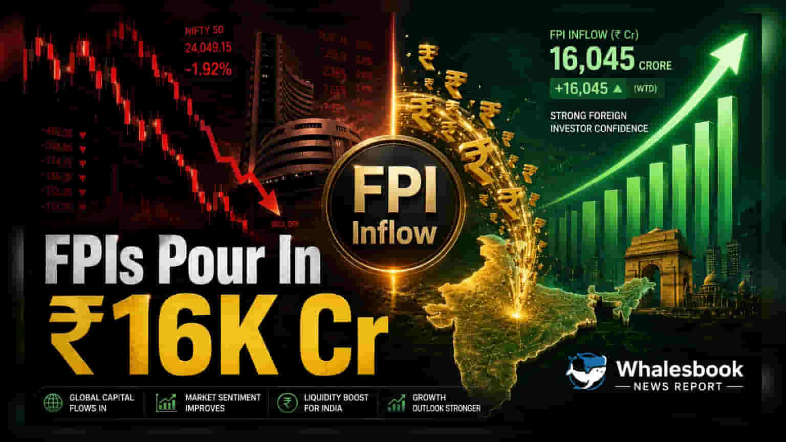 FPIs ની ભારતીય માર્કેટમાં વાપસી! જુલાઈના શરૂઆતના દિવસોમાં ₹16,461 કરોડનું રોકાણ
