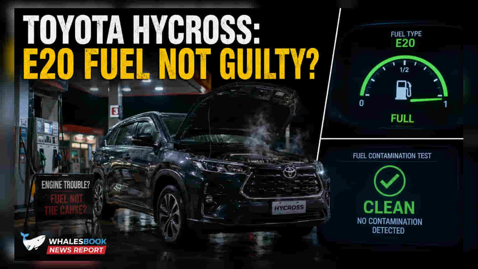 Toyota Hycross में खराबी का कारण E20 फ्यूल नहीं, बल्कि फ्यूल की क्वालिटी - Toyota Kirloskar का खुलासा