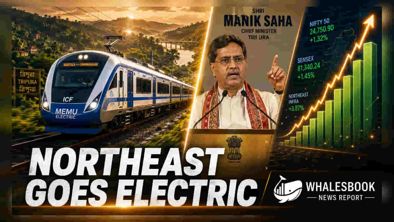 Northeast Frontier Railway: पूर्वोत्तर में पहली बार दौड़ी इलेक्ट्रिक MEMU ट्रेन, कनेक्टिविटी और व्यापार को मिलेगी रफ्तार!