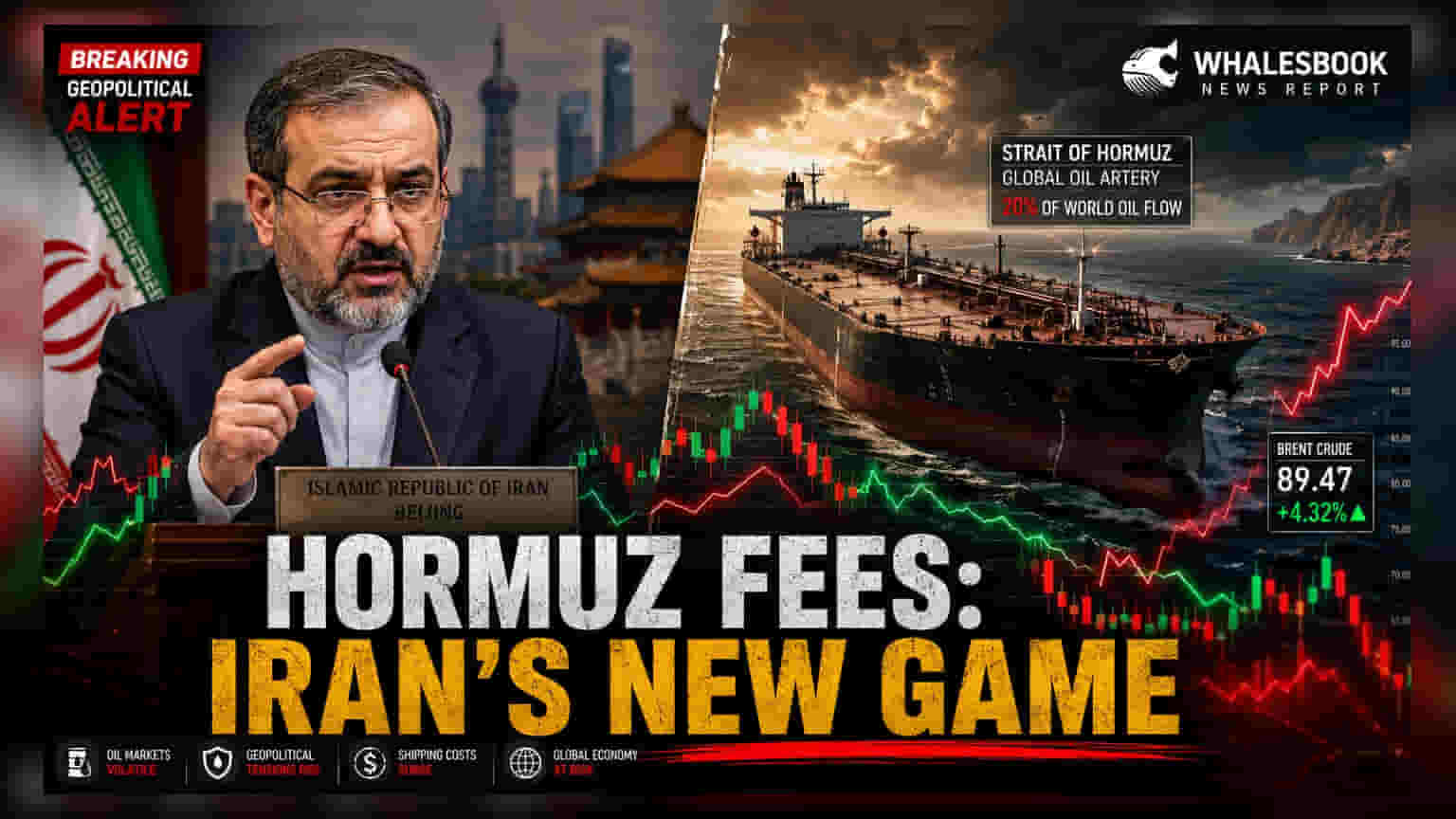 Iran to Charge Transit Fees at Strait of Hormuz