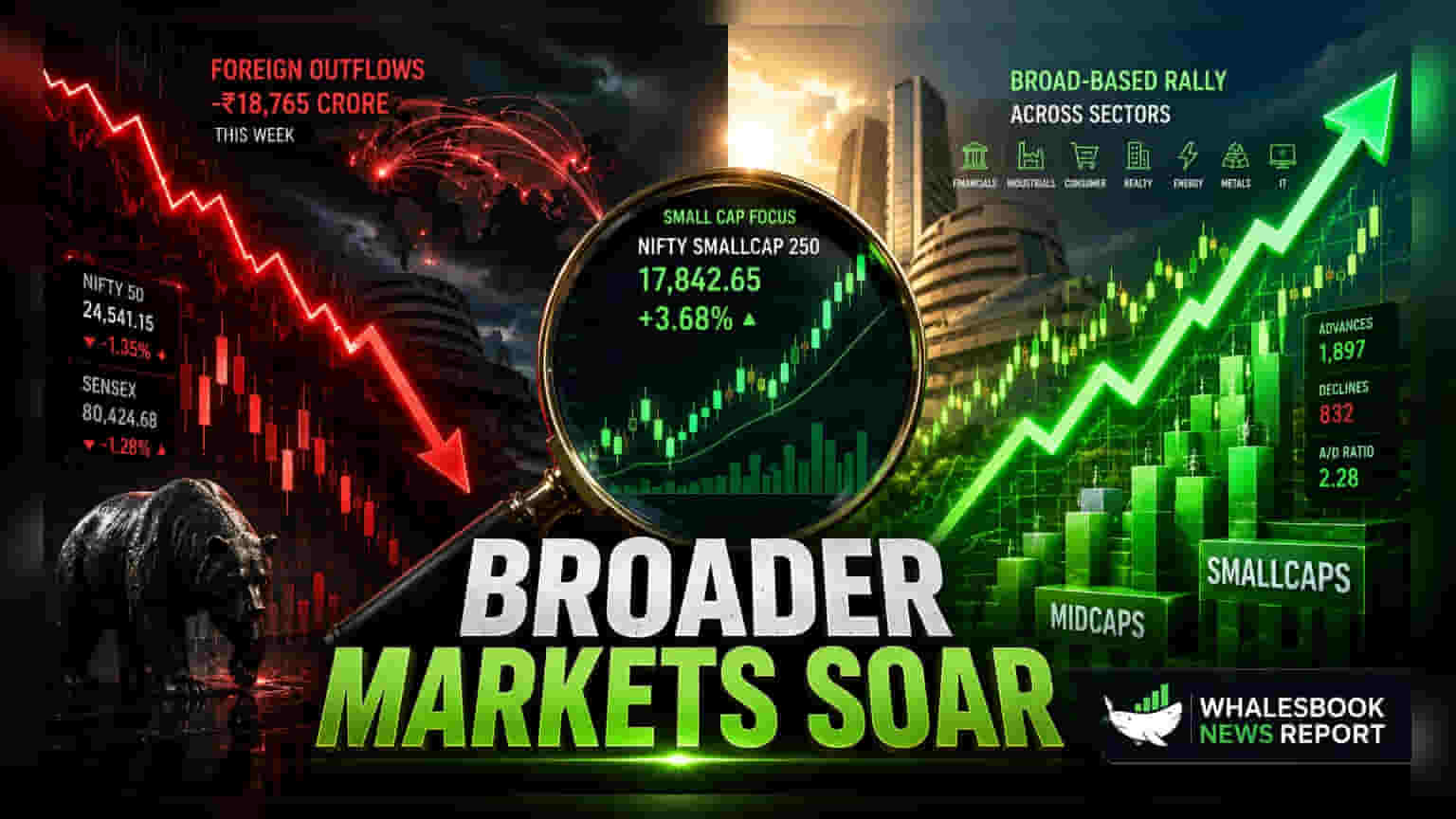 Indian Markets: ਲਗਾਤਾਰ ਚੌਥੇ ਹਫਤੇ ਤੇਜ਼ੀ, Small-Cap ਨੇ ਮਾਰੀ ਬਾਜ਼ੀ!