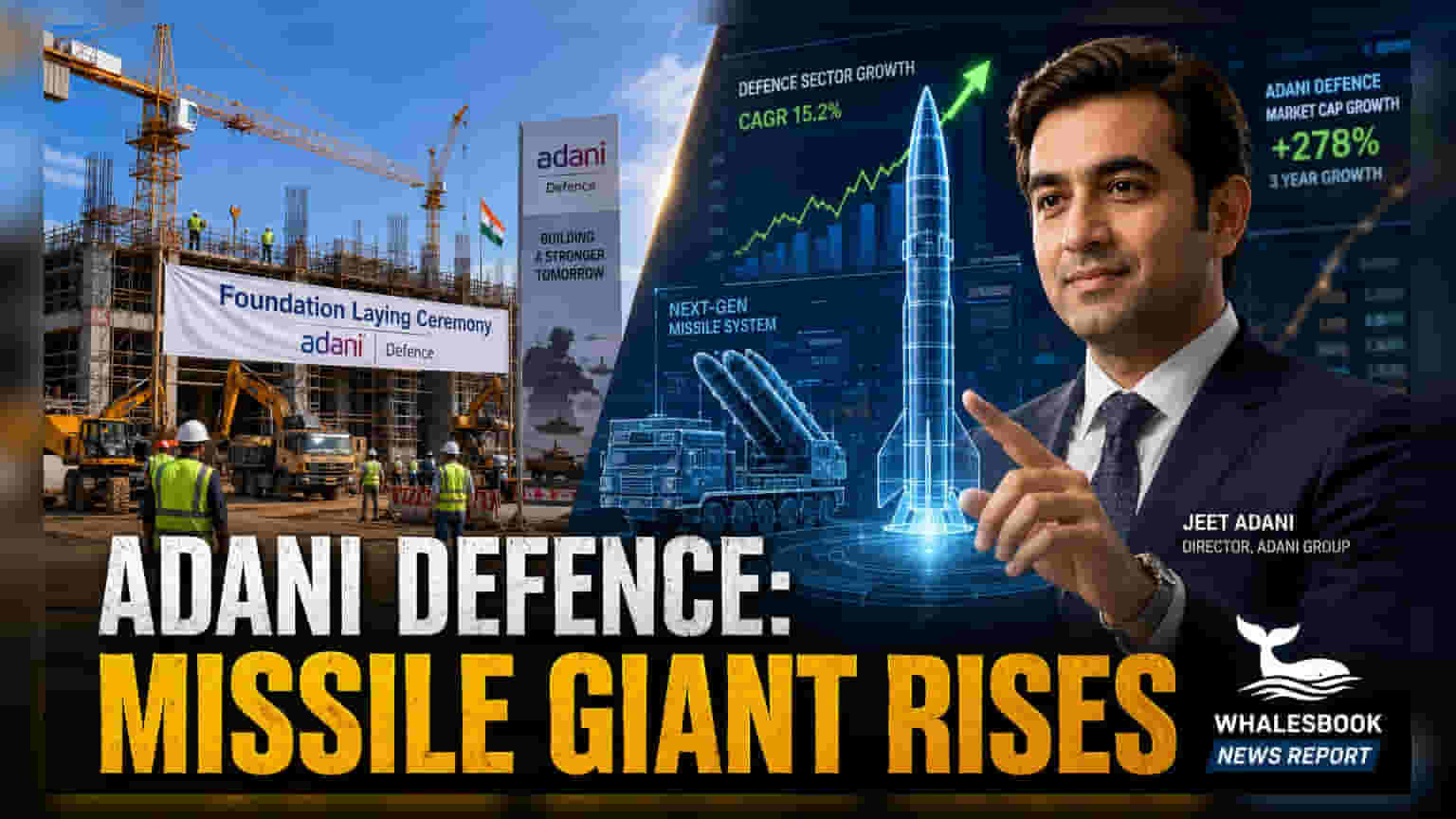 Adani Defence: మధ్యప్రదేశ్‌లో ₹2,500 కోట్ల క్షిపణి తయారీ కేంద్రం ప్రారంభం!