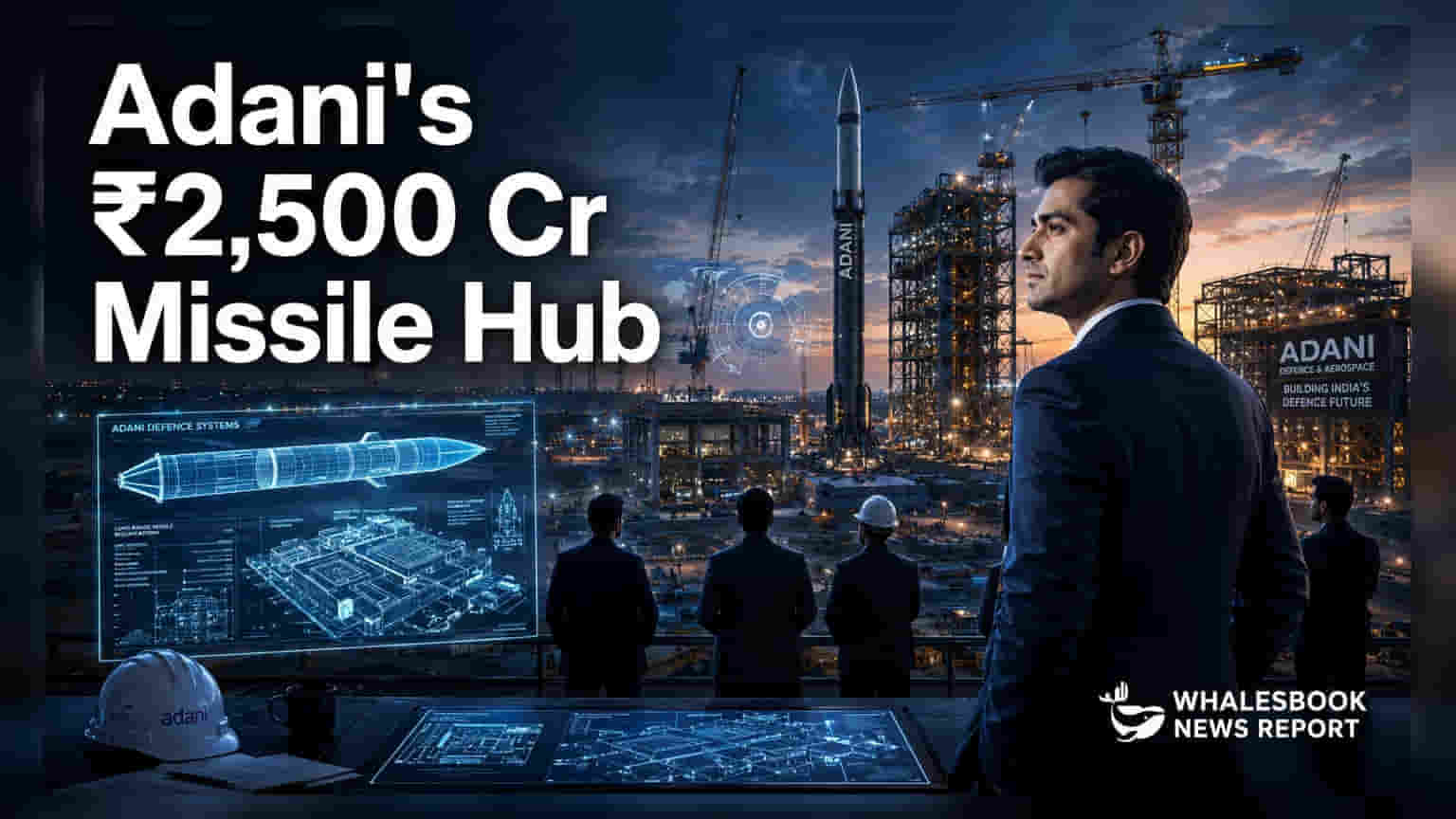 Adani Enterprises to Invest ₹2,500 Cr in MP Missile Hub