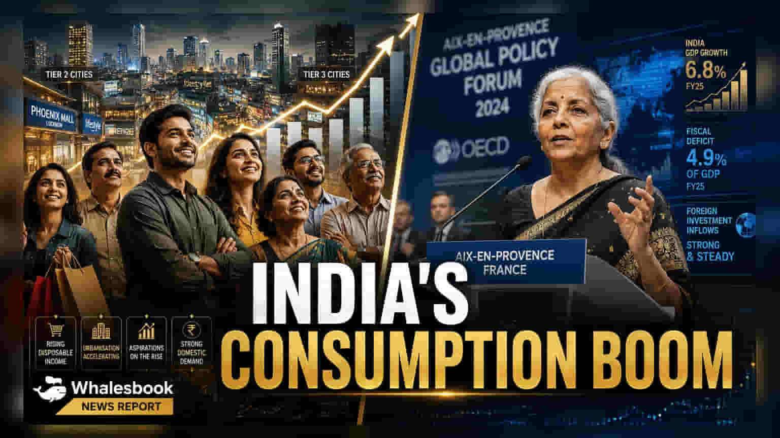 Middle Class Set To Drive 93% of India's Spending by 2036