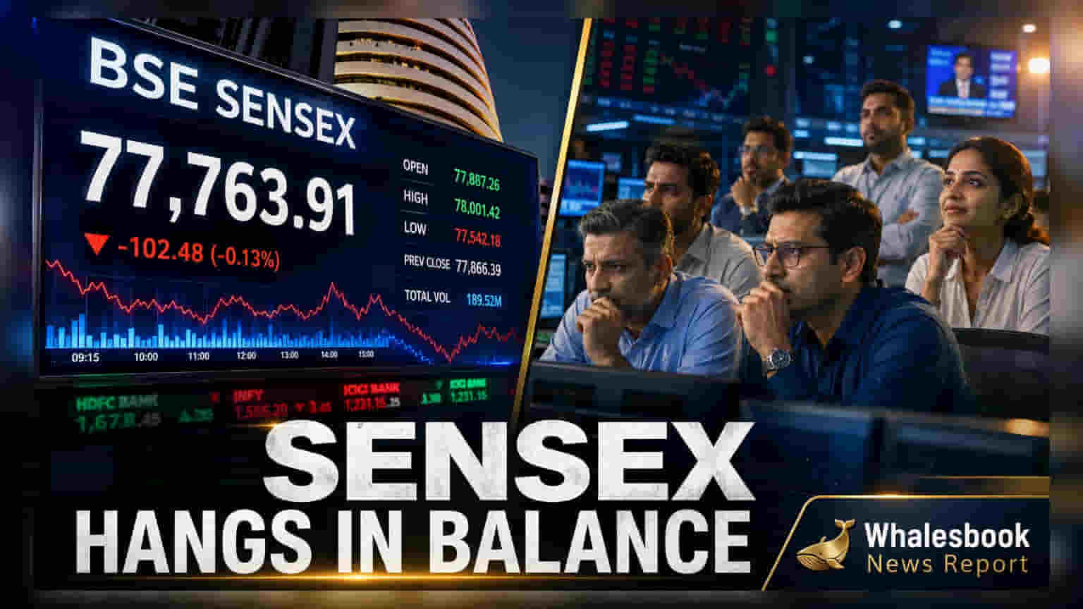 Sensex Ends Week at 77,763 as IT Sector Leads Gains