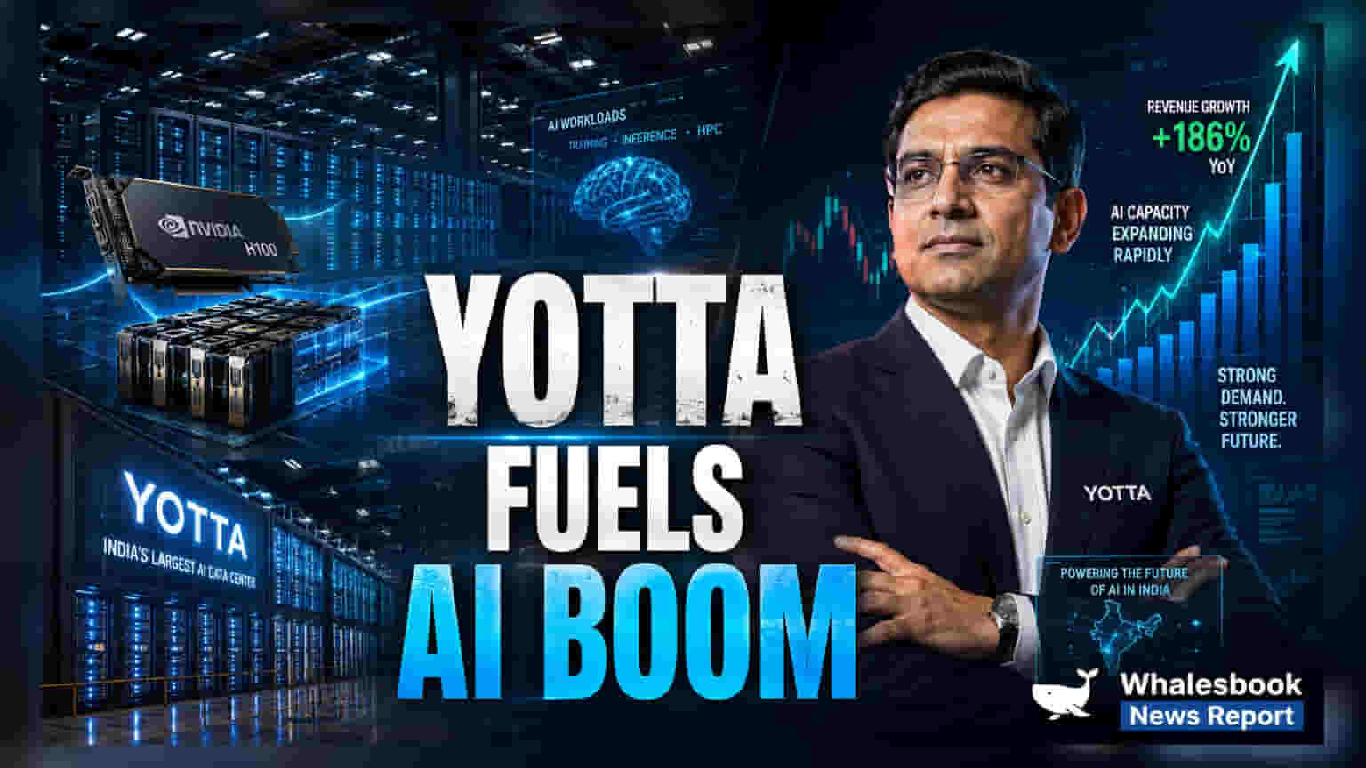 Yotta Data Services Raises $150 Million at ₹37,000 Crore Valuation