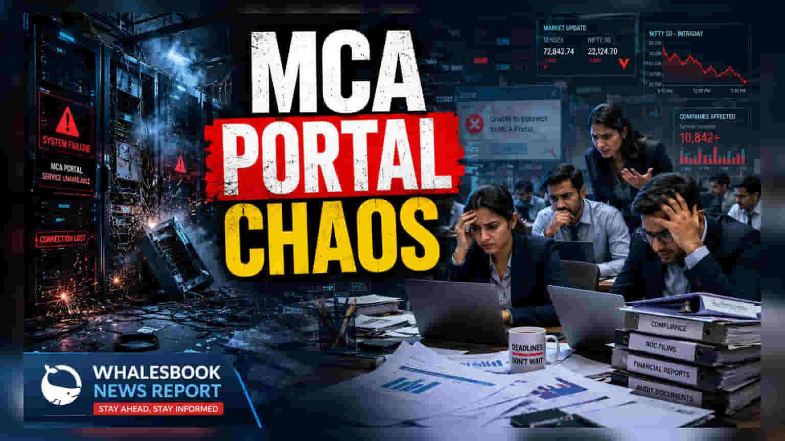 MCA Portal Faces Tech Disruptions After New Delhi Data Center Fire