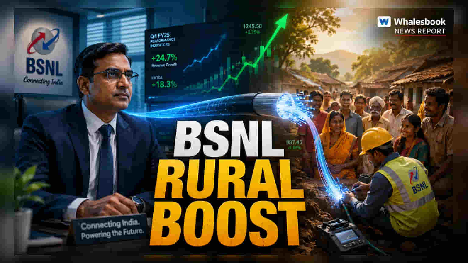 BSNL ची नवी योजना: ग्रामीण भागात ब्रॉडबँडसाठी भागीदार शोधले, कमाईचा मोठा वाटा मिळणार