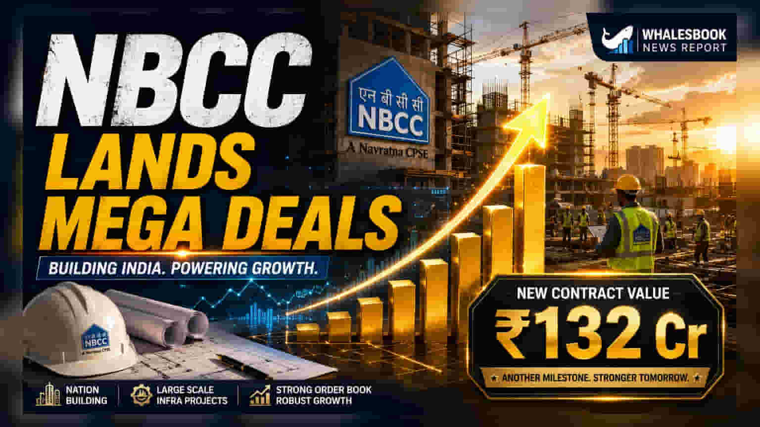 NBCC Share Price: NBCC ને નવા ઓર્ડર મળ્યા ₹132 કરોડના, શેર ₹102 ની આસપાસ