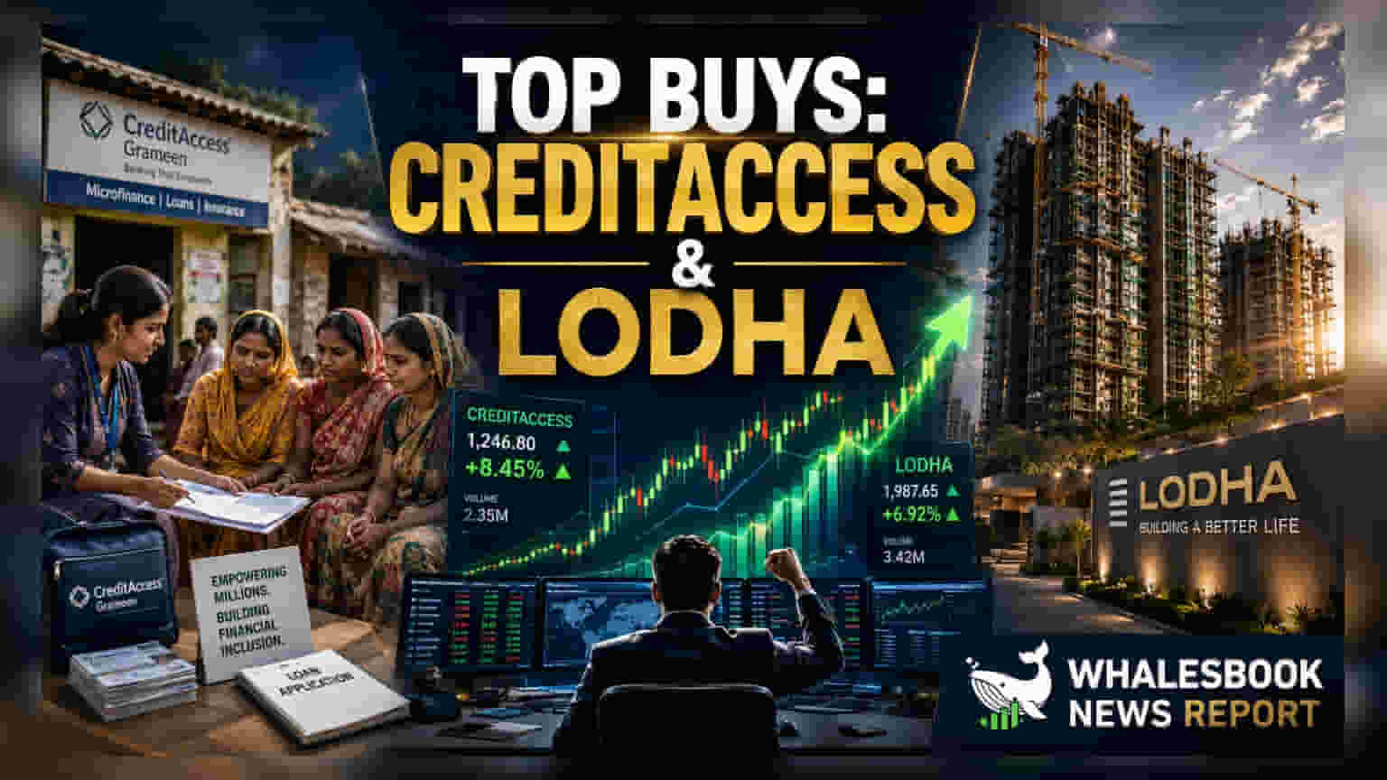 Motilal Oswal సూచన: ఈ వారం CreditAccess Grameen, Lodha Developers షేర్లపై ఫోకస్!