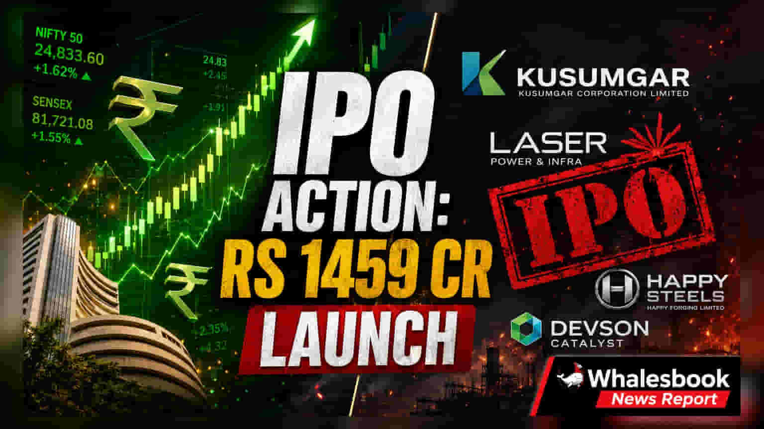 IPO अलर्ट! इस हफ़्ते ₹1,459 करोड़ के 4 नए IPO आ रहे हैं, जानें पूरी डिटेल्स