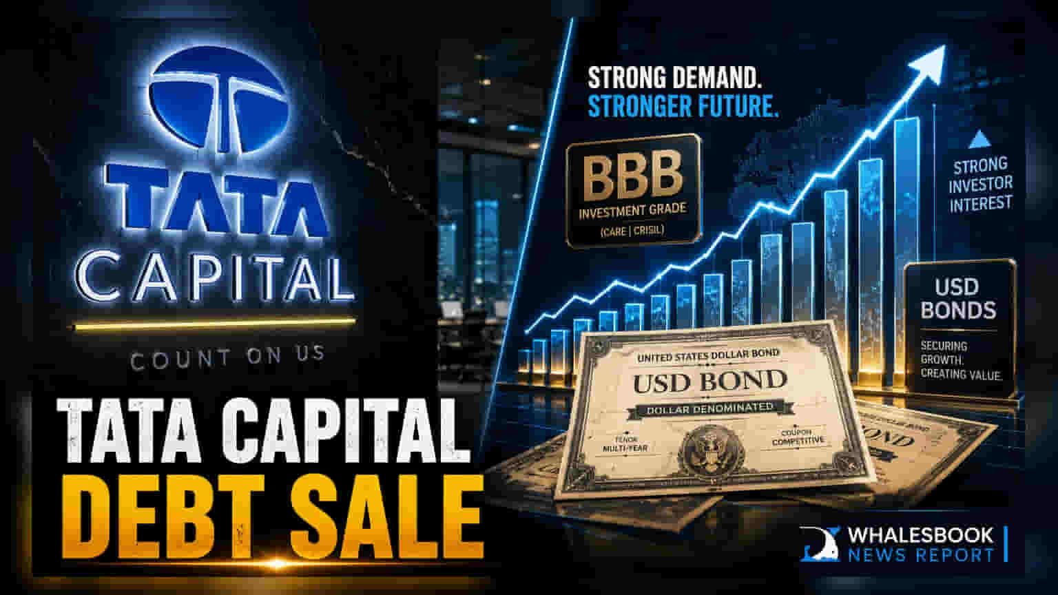 Tata Capital Bond: மீண்டும் களமிறங்கும் டாடா கேப்பிடல்! $500 மில்லியன் டாலர் நிதி திரட்ட திட்டம்
