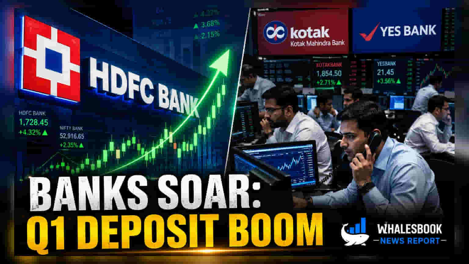 Private Bank Q1 Updates: HDFC, Kotak and Yes Bank Report Growth
