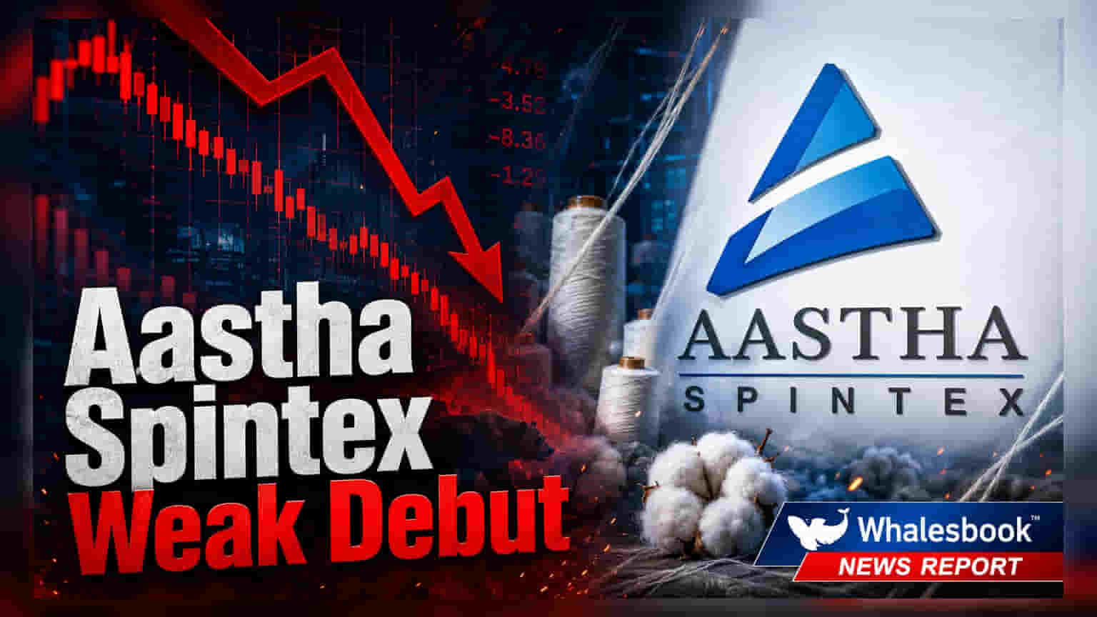 Aastha Spintex Lists At 4% Discount To IPO Price