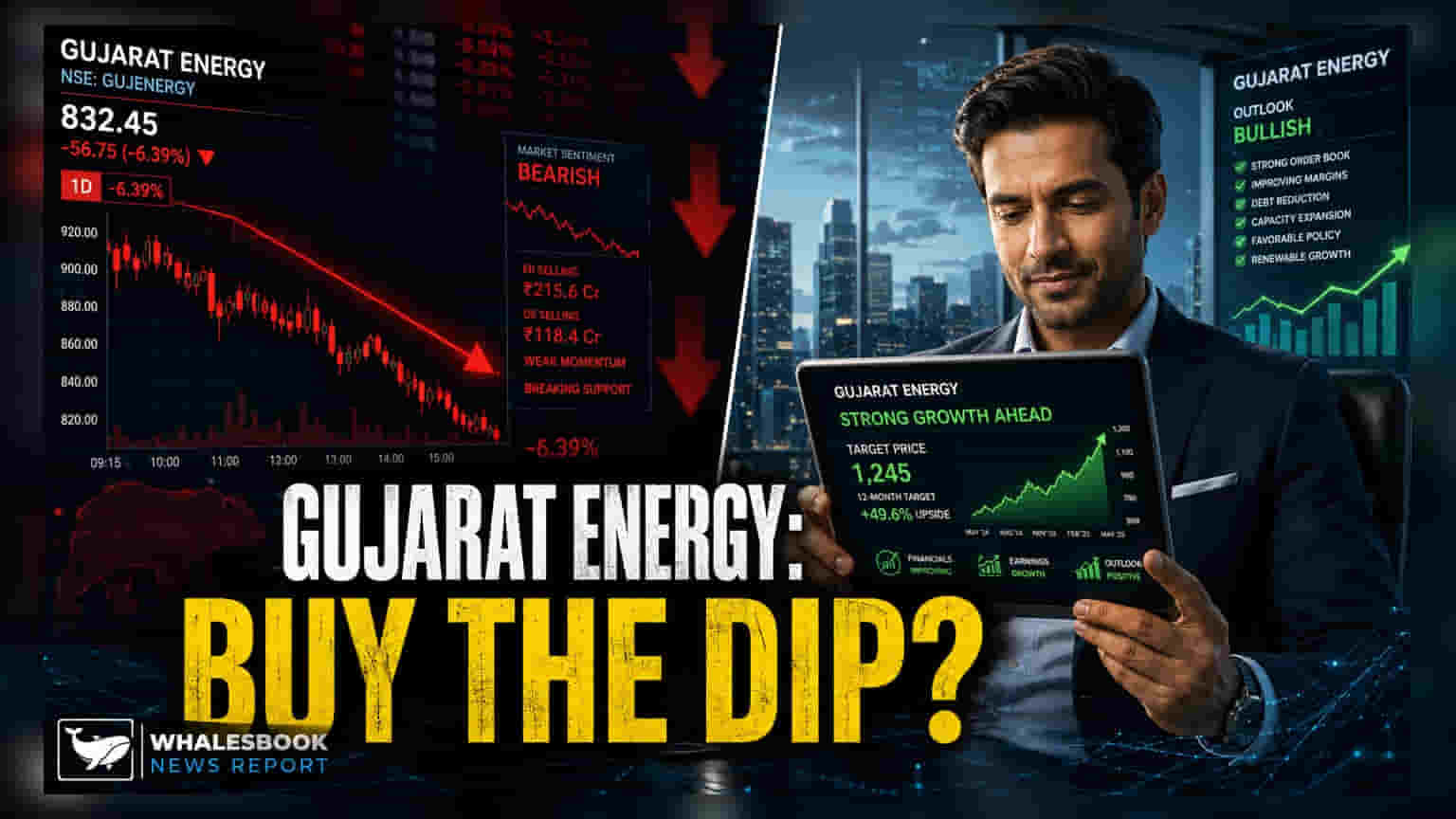 Gujarat Energy Share: restructuring-ஆல் 25% சரிவு!
