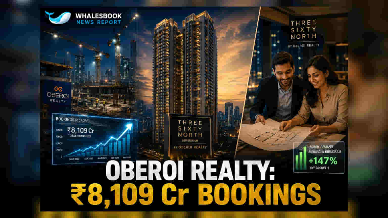 Oberoi Realty Gurugram Project: ₹8,109 કરોડની જોરદાર બુકિંગ સાથે કંપનીનો ધમાકેદાર પ્રવેશ!