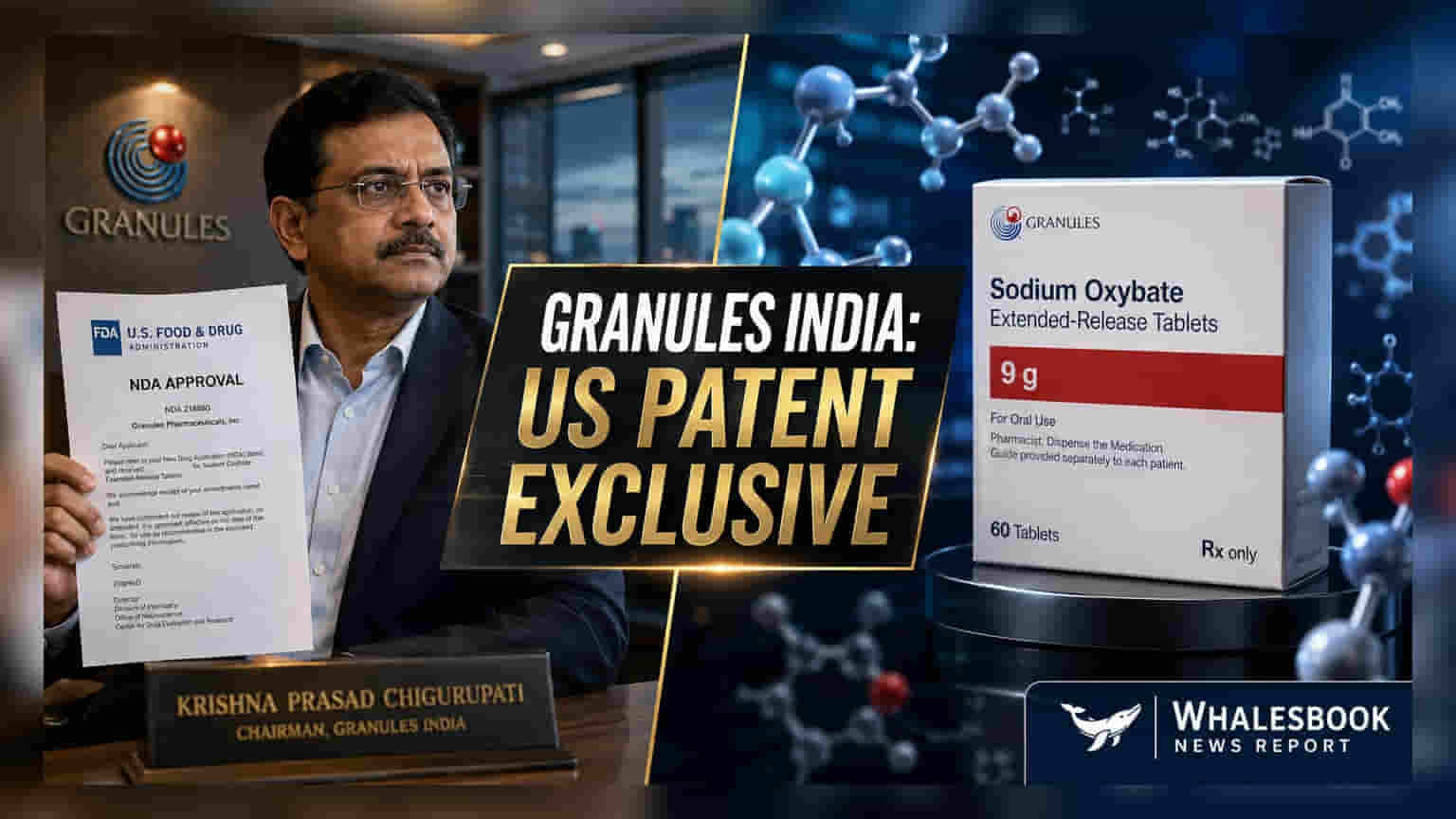 Granules India ला अमेरिकेत मोठी संधी! 'नार्कोलेप्सी' औषधासाठी पेटंट मंजूर