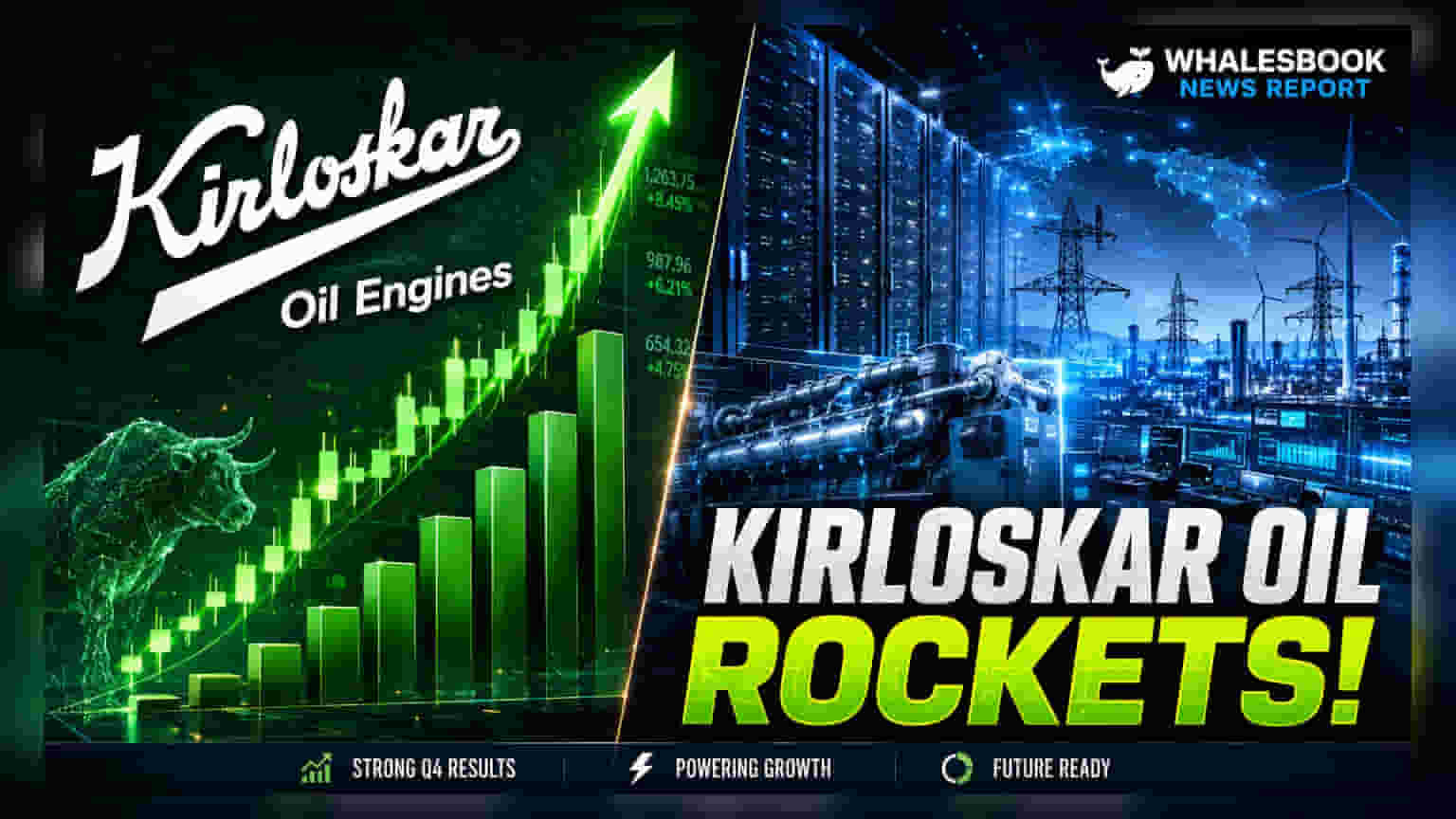 Kirloskar Oil Engines: டேட்டா சென்டர் ஆர்டரால் ஷேர் விலை 8% ஏற்றம்!