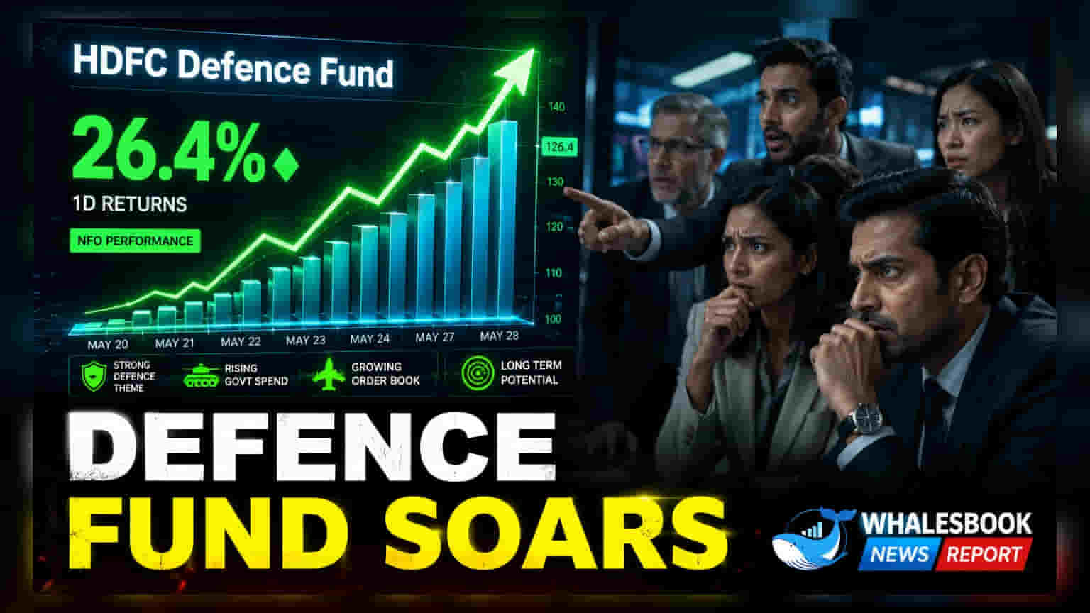 HDFC డిఫెన్స్ ఫండ్: 6 నెలల్లో **26.4%** రాబడితో అగ్రస్థానం!