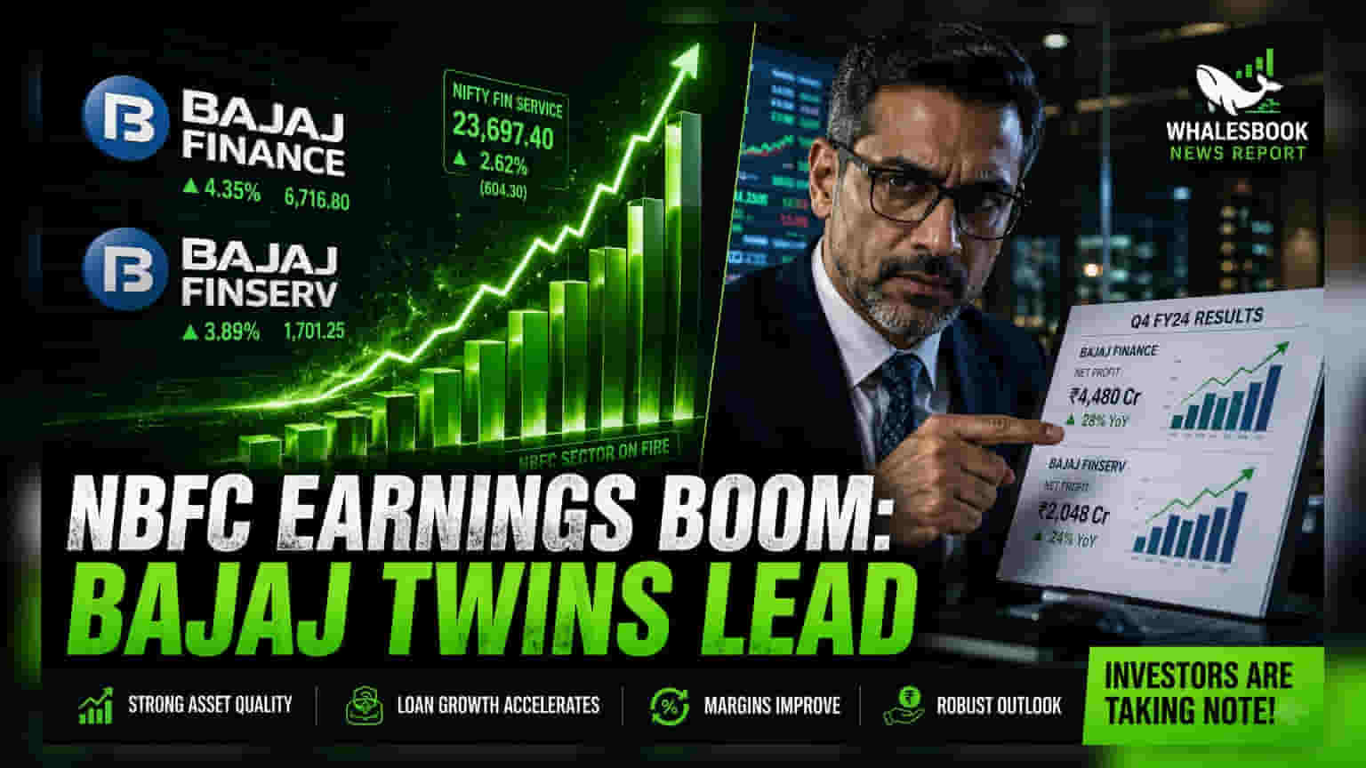 Kotak Equities की राय: Q1 नतीजों से पहले Bajaj Finance, Finserv पर दांव