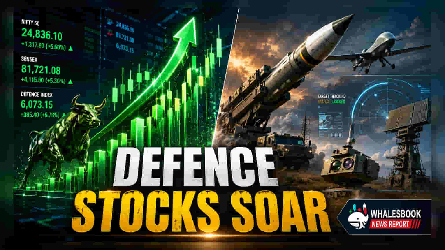 Defence Stocks Rally on ₹52,000 Crore Acquisition Approvals