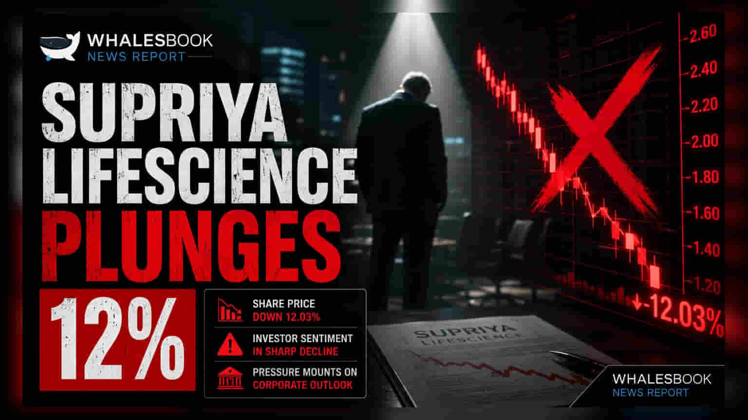 Supriya Lifescience Share: कस्टम विभाग की जांच से **12%** टूटा शेयर, जानिए वजह
