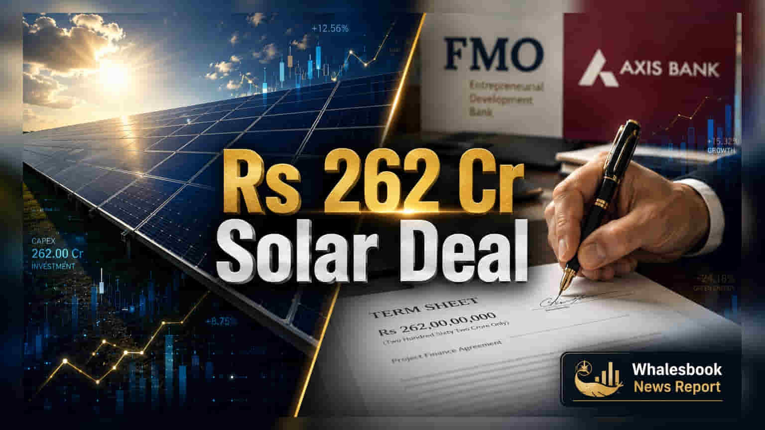 Sunsure Energy: తమిళనాడులో సౌర ప్రాజెక్టుకు ₹262 కోట్ల ఫండింగ్.. FMO, యాక్సిస్ బ్యాంక్ తో ఒప్పందం